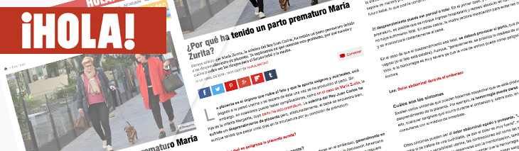 maria zurita parto prematuro